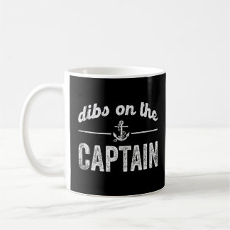 Mug Capitaine Femme Dibs Sur Le Capitaine Vintage