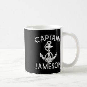 Mug Capitaine Jameson Yacht Ancre Bateau Bateau Bateau