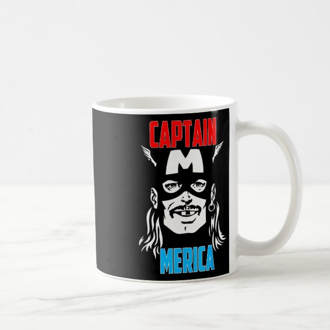 Mug Capitaine Merica Boire Fête de l'Indépendance 4e D (Droite)