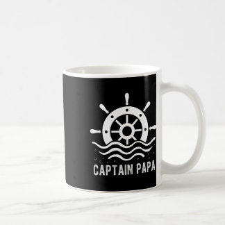 Mug Capitaine Papa Voile Fête des Pères Ponton Capitai