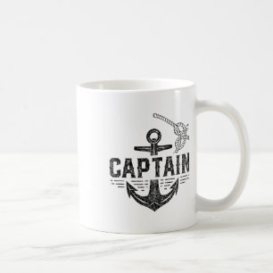 Mug Capitaine propriétaire de bateau de navigation amo