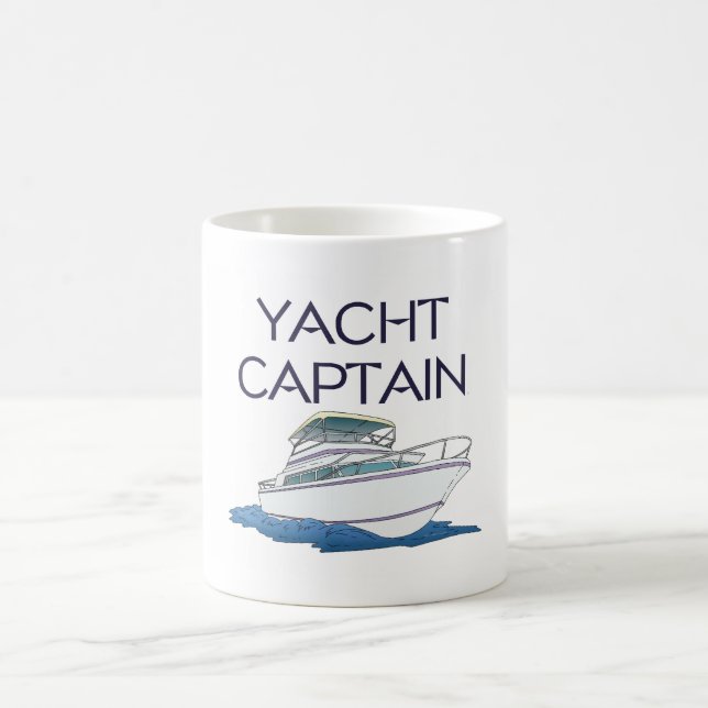 Mug Capitaine SUPÉRIEUR de yacht (Centre)
