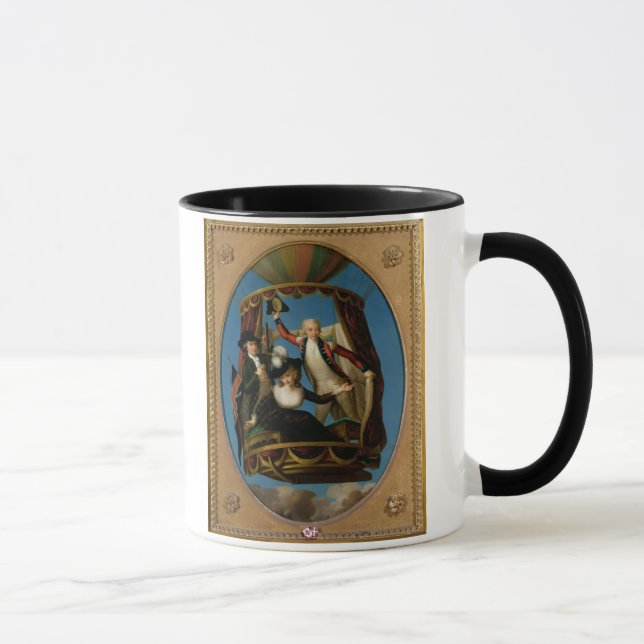 Mug Capitaine Vincenzo Lunardi avec son George (Droite)