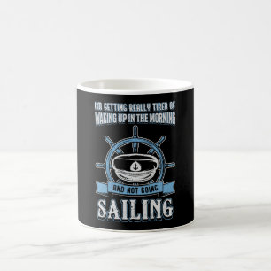 Mug Capitaine Voilier Voilier Sea Sailor Idée cadeau