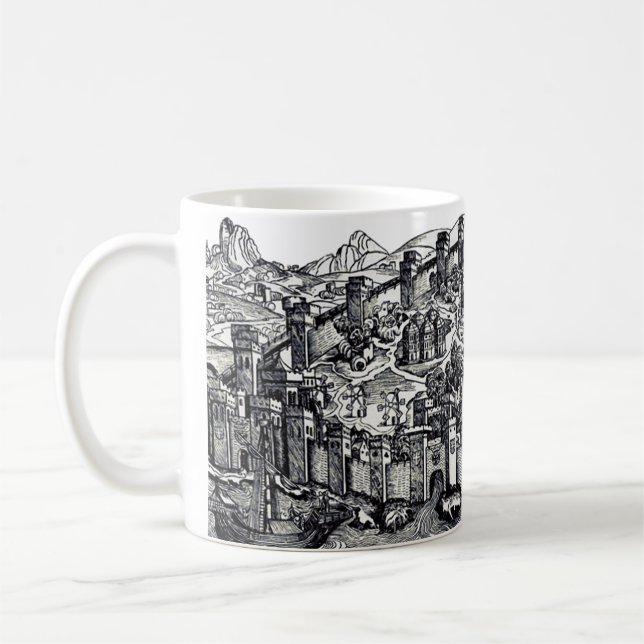 Mug Capitale de Constantinople de l'Empire romain (Gauche)