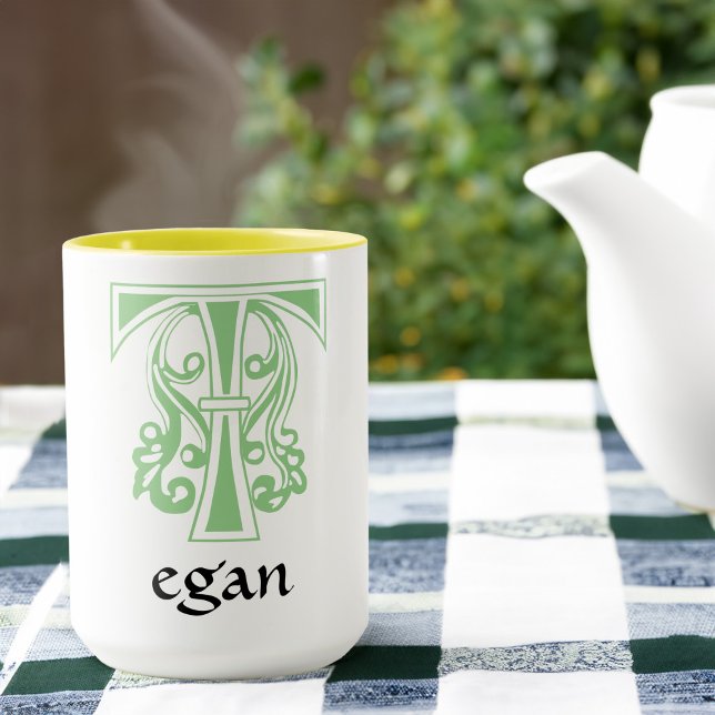 Mug Capitale décorative botanique médiévale T (Créateur téléchargé)