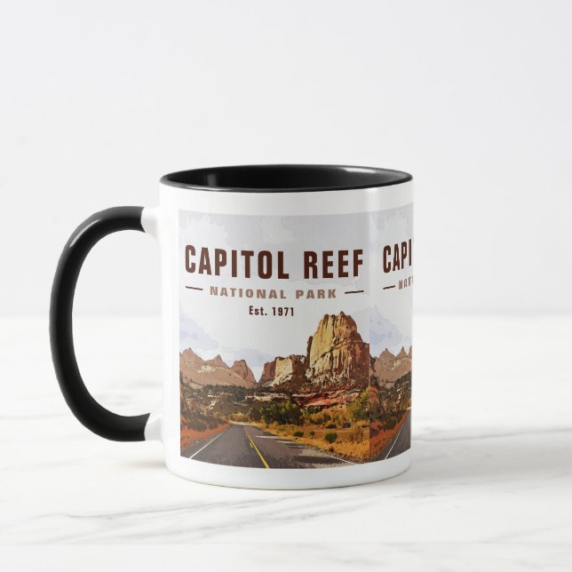 Mug Capitol Reef National Park Cathedral Valley Loop (Gauche)