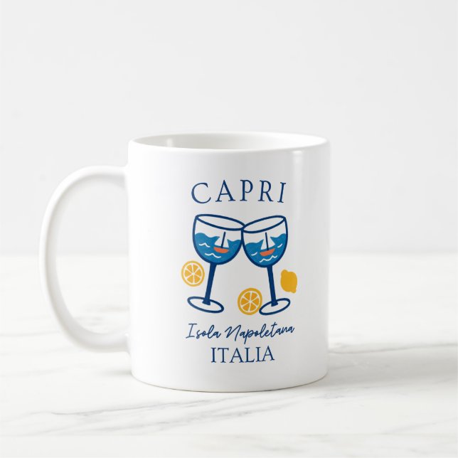 Mug Capri Italia - été italien (Gauche)
