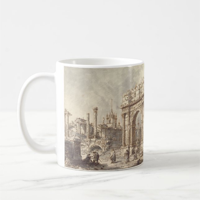 Mug Caprice avec un arc de triomphe romain (Gauche)