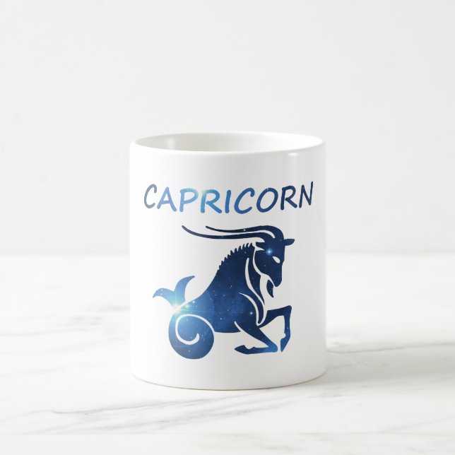 Mug Capricorne de signe de zodiaque (Centre)