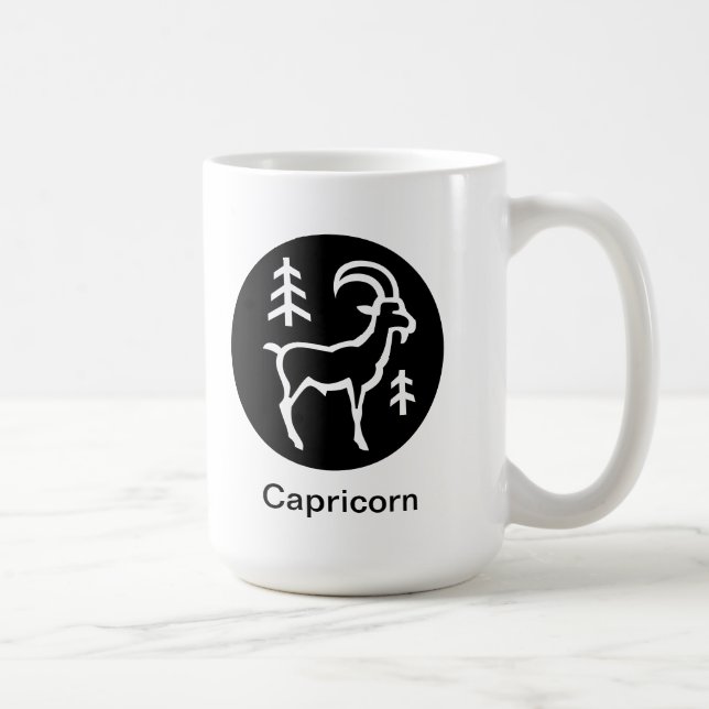 Mug - Capricorne en cercle (Droite)