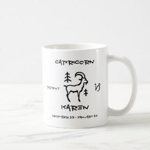 Mug Capricorne personnalisé
