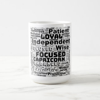 Mug Capricorne Zodiac Mot Cloud Inspiration