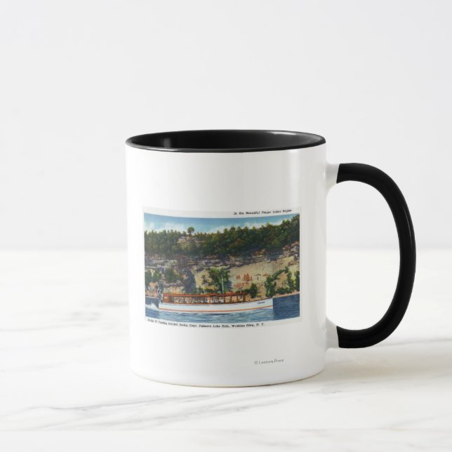 Mug Capt Palmers Lake Ride Stroller IV Boat Scene (Droite)