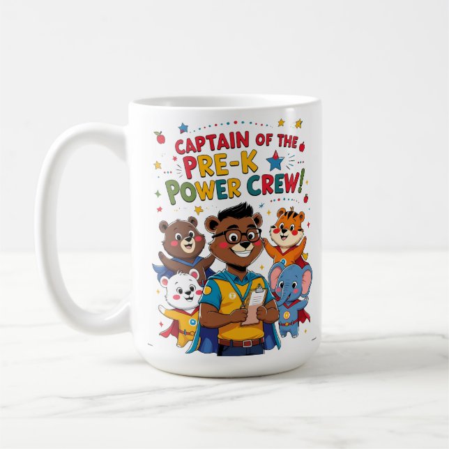 Mug Captain of the Pre-K Power Crew (Gauche)
