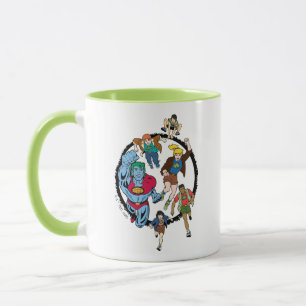 Mug Captain Planet et les Planétètres Cercle Graphic