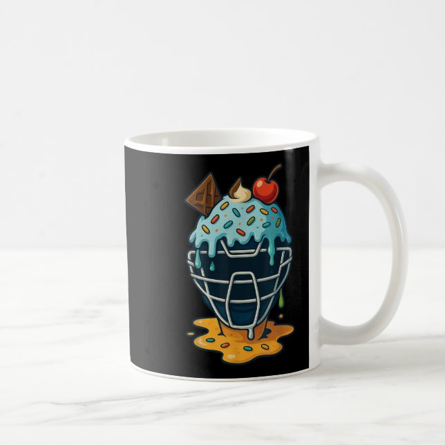 Mug Capteur De Baseball Masque Crème Ice Épingles Des (Droite)