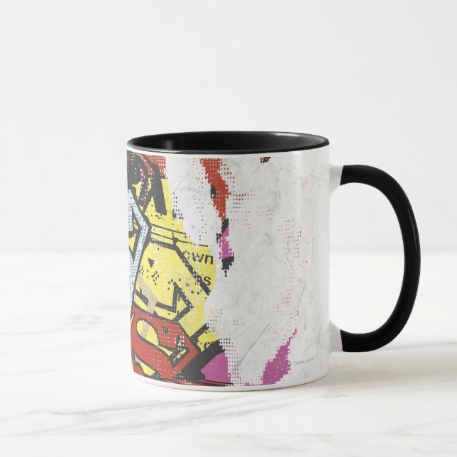 Mug Capteurs de bande dessinée Supergirl 4 (Droite)
