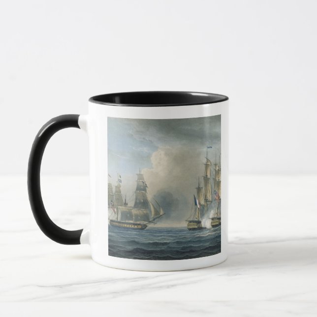 Mug Capture du Pomone par voie HMP Arethusa outre du (Gauche)