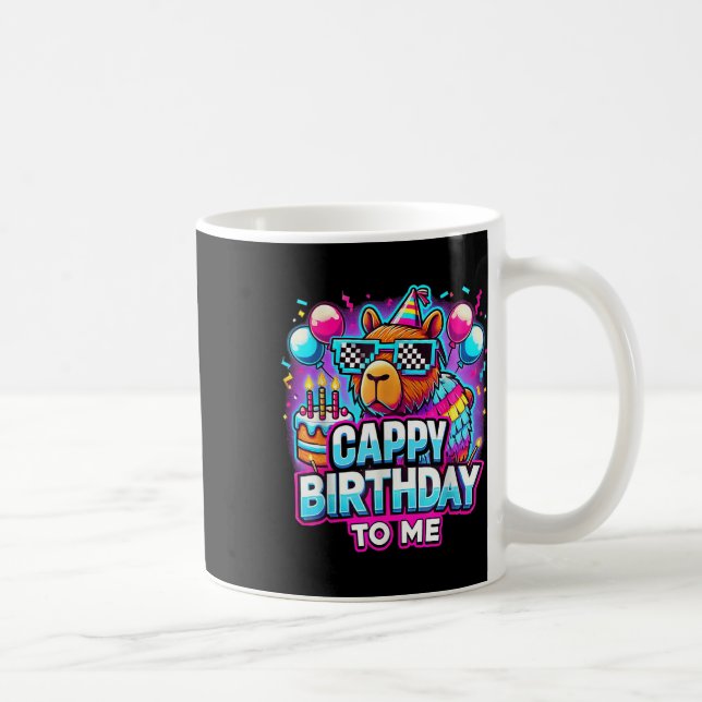 Mug Capy Anniversaire Funny Cappy Anniversaire Pour Mo (Droite)