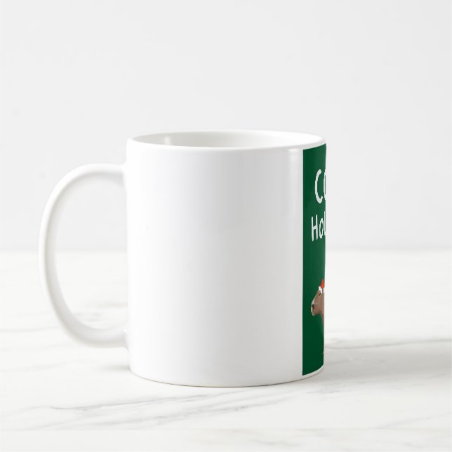 Mug Capy Holidays Capybara Christmas (Gauche)