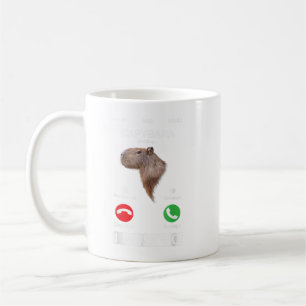 Mug Capybara Appelle Funny Capibara Rodent Animal L