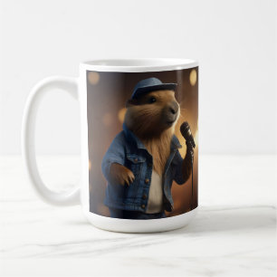 Mug "Capybara Cowboy : Serenading the Wild West"
