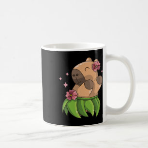 Mug Capybara Luau Danser Hawaii Vacances Vêtements Fil