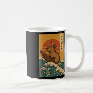 Mug Capybara Surf Japonais