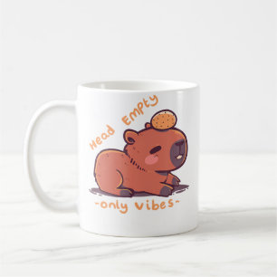 Mug Capybara tête vide