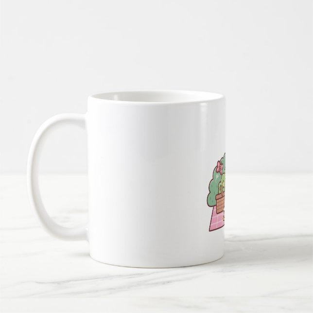 Mug Capybaras mignons se détendant ensemble est notre  (Gauche)