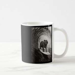 Mug Capyra de surf drôle selfie sur planche de surf pl