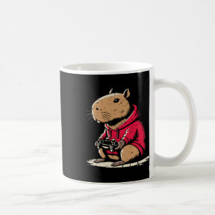 Mug Capyra Joueur Vidéo Drôle de jeu Capy Rongeur Garç