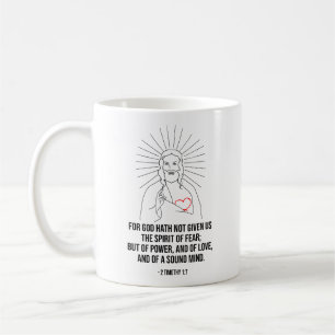 Mug Car Dieu Ne Nous A Pas Donné L'Esprit De Peur