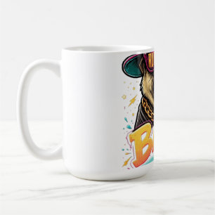 Mug Car pug à l'os — Conception de tenue de rue Rude D