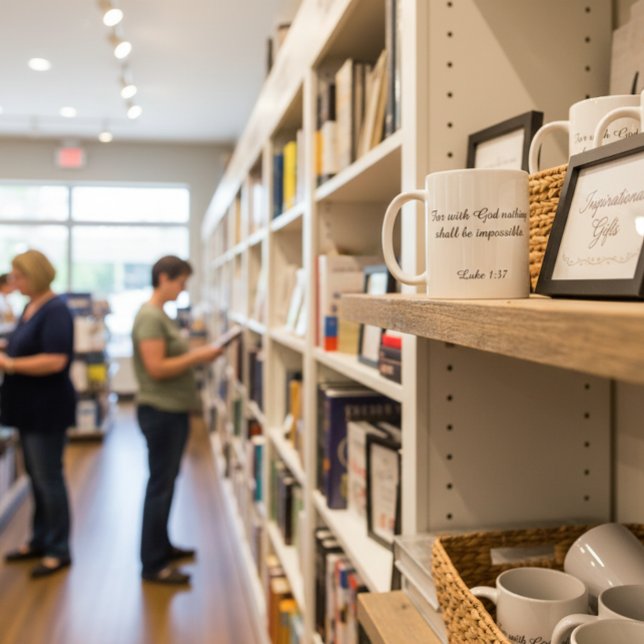 Mug car rien n'est impossible à Dieu. (Créateur téléchargé)