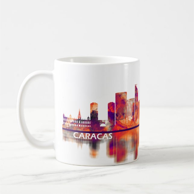 Mug Caracas Venezuela Skyline (Gauche)