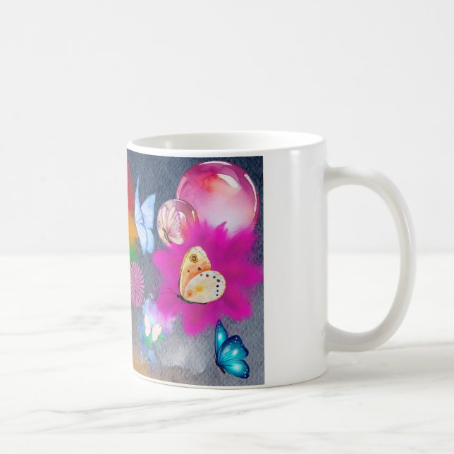 Mug Caractère clown coloré (Droite)