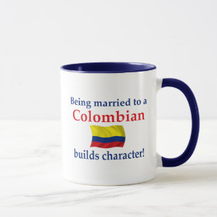 Mug Caractère colombien de constructions