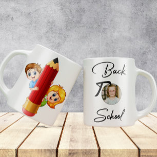 Mug Caractère crayon de dessin   Retour à l'école