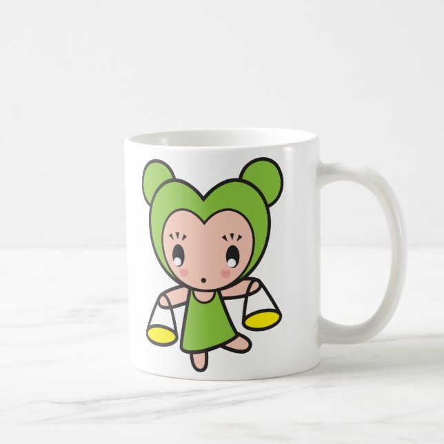 Mug Caractère de signe d'étoile - Balance (Droite)