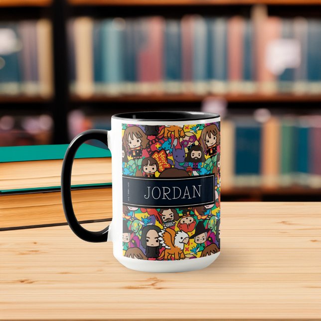Mug Caractère Harry Potter | Ajouter Votre Nom (Mug on table)
