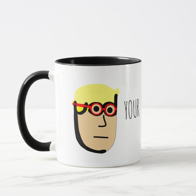 MUG CARACTÈRE MODIFIABLE (Gauche)