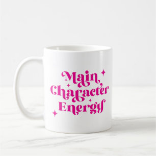 Mug Caractère principal Énergie rose