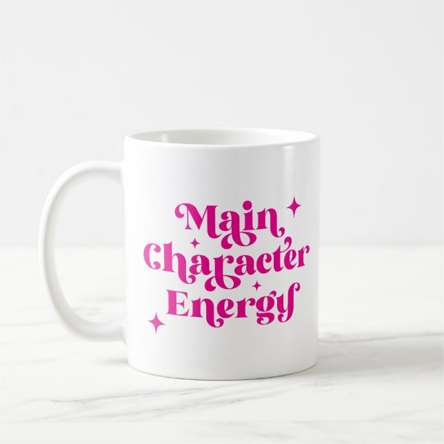 Mug Caractère principal Énergie rose (Gauche)