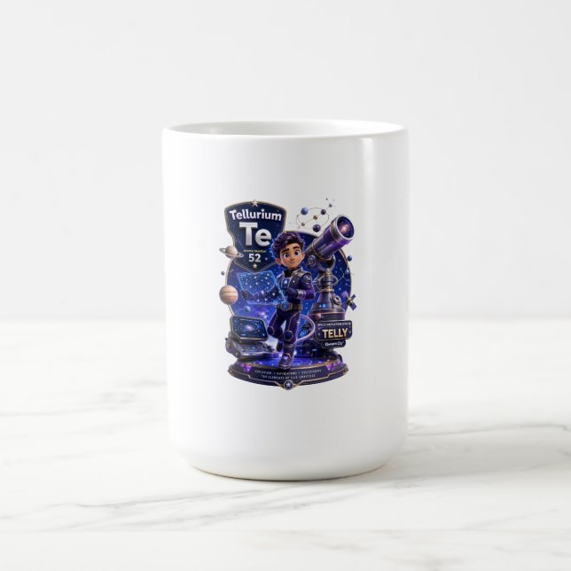 Mug Caractère Tellurium de l'univers ATOMIVRA™  (Centre)