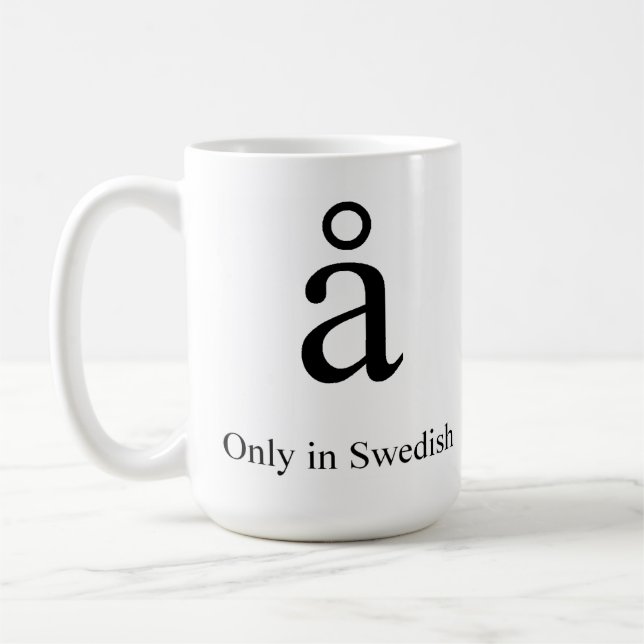 Mug Caractère unique (Gauche)