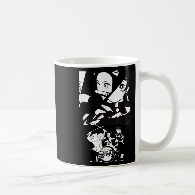 Mug Caractères de calque de démon de l'année - Scène d (Droite)