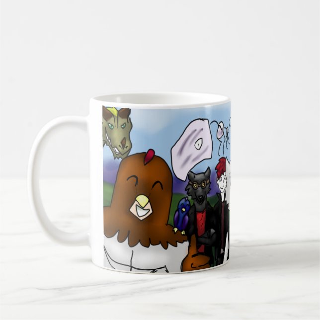 Mug Caractères Quail Man (Gauche)