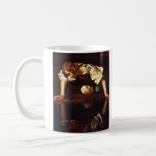 Mug CARAVAGGIO - Narcisse 1598 (Gauche)